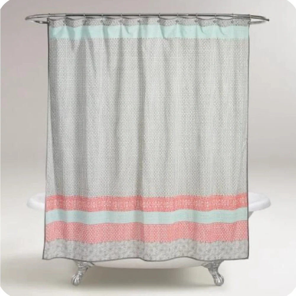 🐘 WORLD MARKET • “Dhara” Shower Curtain - Picture 3 of 10